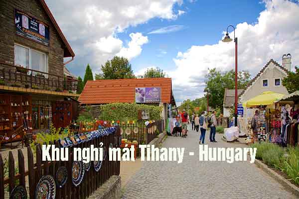 du lịch hungary khu nghỉ mát Tihany